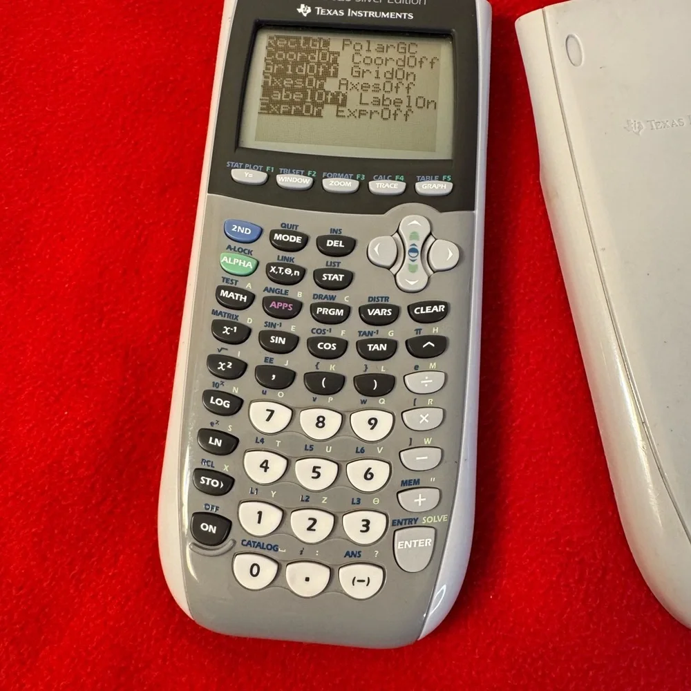 Texas Instruments TI-84 Plus Silver Edition Graphing Calculator /Tested